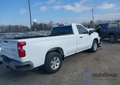 2022 Chevrolet Silverado 1500 Ltd 2Wd Long Bed Wt из США, поврежденный, VIN 3GCNWAED7NG163205